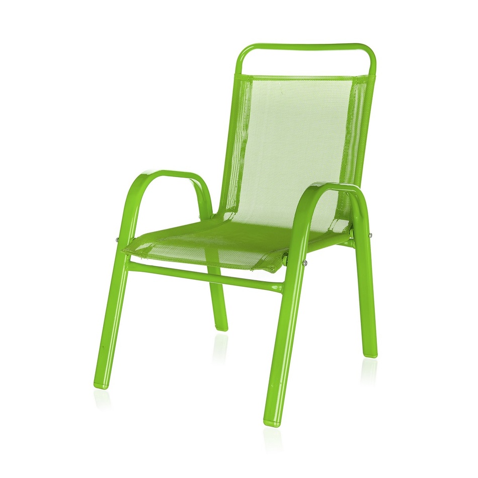 Happy Green Záhradná detská stolička zelená