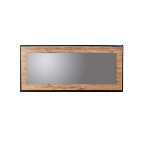 Ogledalo Idea Black and Atlantic Pine, 110 cm