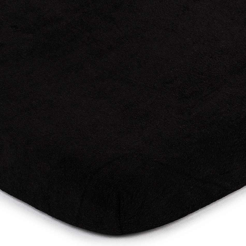 4Home jersey prostěradlo černá, 180 x 200 cm