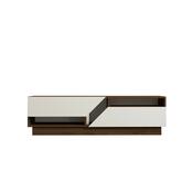 Koza Walnut and White TV-asztal