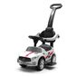 Baby Mix Dětské odrážedlo se zvukem a vodící tyčí Racer, bílá