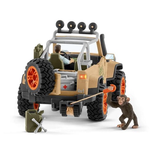 Mașină off-road 4 x 4cu troliu Schleich 42410