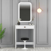 Lisbon Mirror Kosmetiktisch White