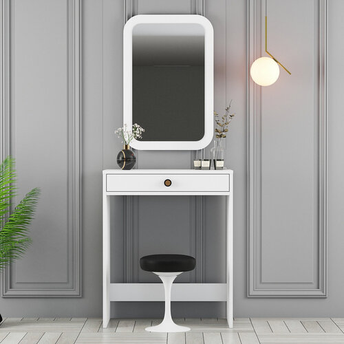 Măsuță de toaletă Lizbon Mirror White