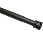 Bară de împrăștiere 26/23 mm negru mat , 125 - 220cm