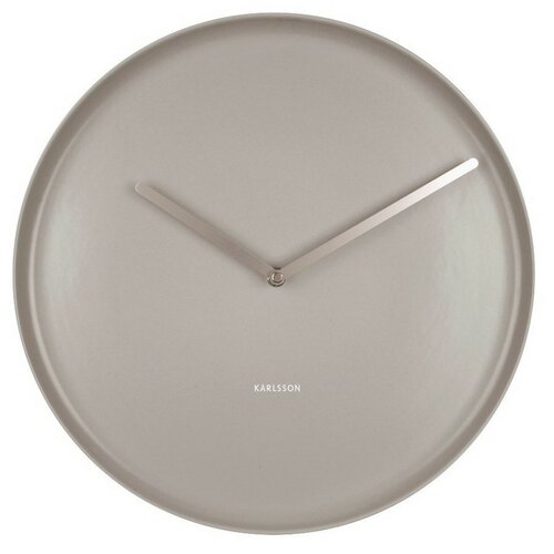Ceas de perete de design Karlsson 5786GY, diametru 35 cm