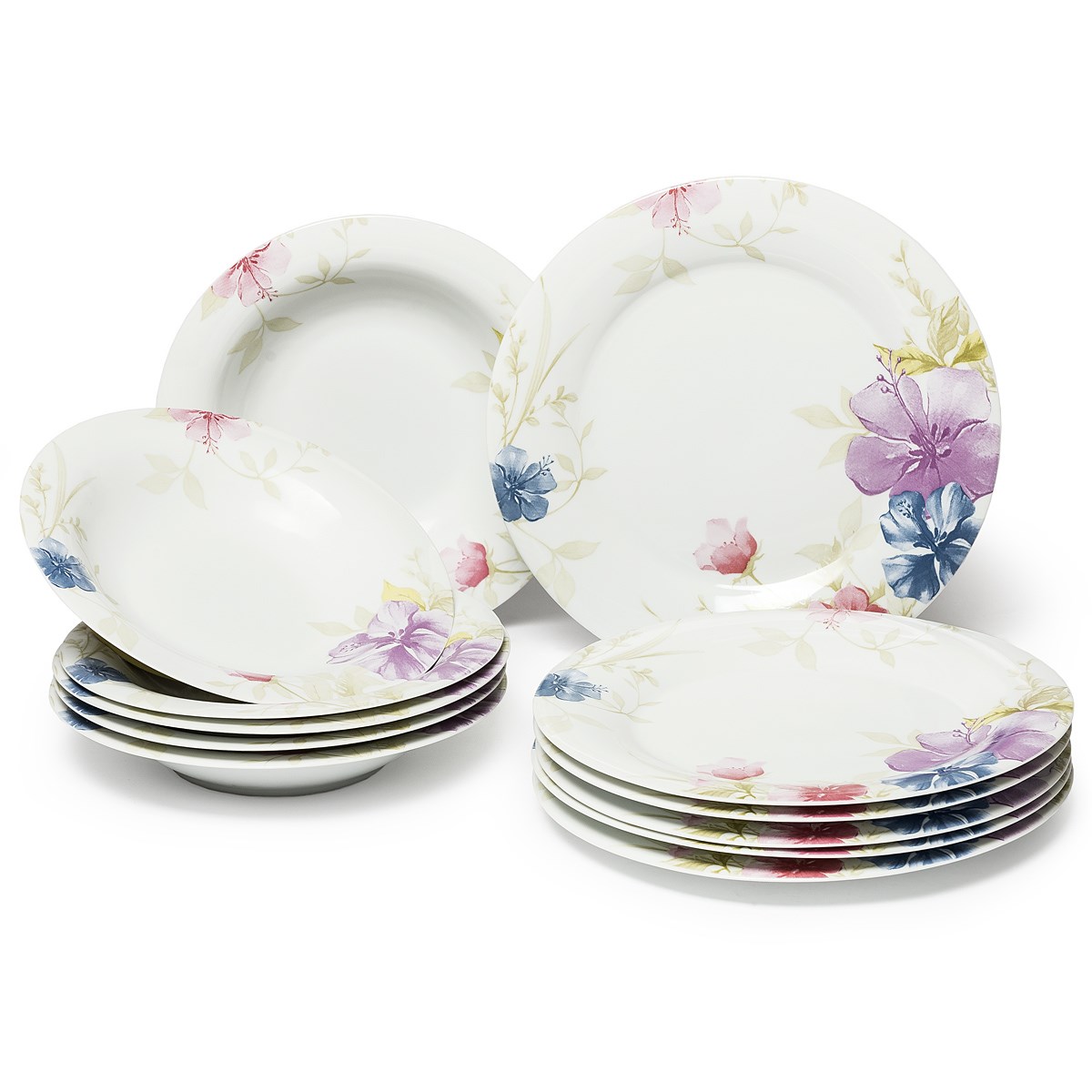 TILIA Jídelní souprava talířů z porcelánu 12dílná, MÄSER
