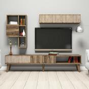 Ściana telewizyjna Milan Walnut