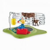 Stație de spălare de vite Schleich 42529, 29 cm