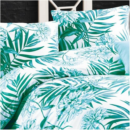 BedTex Bavlnené obliečky Amazing morsky zelená, 140 x 200 cm, 70 x 90 cm