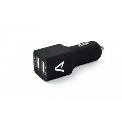 LAMAX Kompaktná USB nabíjačka do auta 3.4A Black