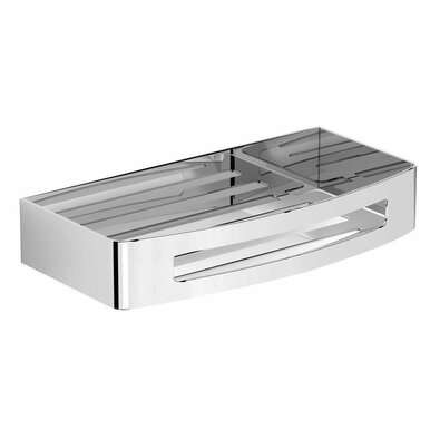 GEDY 2417 Smart zuhanypolc, 30 x 4,5 x 12,8 cm,rozsdamentes acél, polírozott, rozsdamentes acél