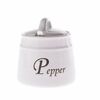 Keramična posoda za poper Pepper z žličko, 430 ml