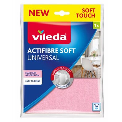 Мікроганчірка Vileda Actifibre Soft, 1 шт.