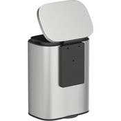 Wenko Coș de gunoi de perete Sare 5 l, inox