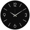 Ceas de perete Trevwela, Black , 48 x 48 cm