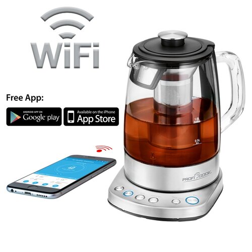 ProfiCook PC-WKS1167 G elektromos vízforraló WiFi