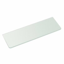 Raft SAPHO 22478, 20 x 10 x 0,8 cm, sticlă albă