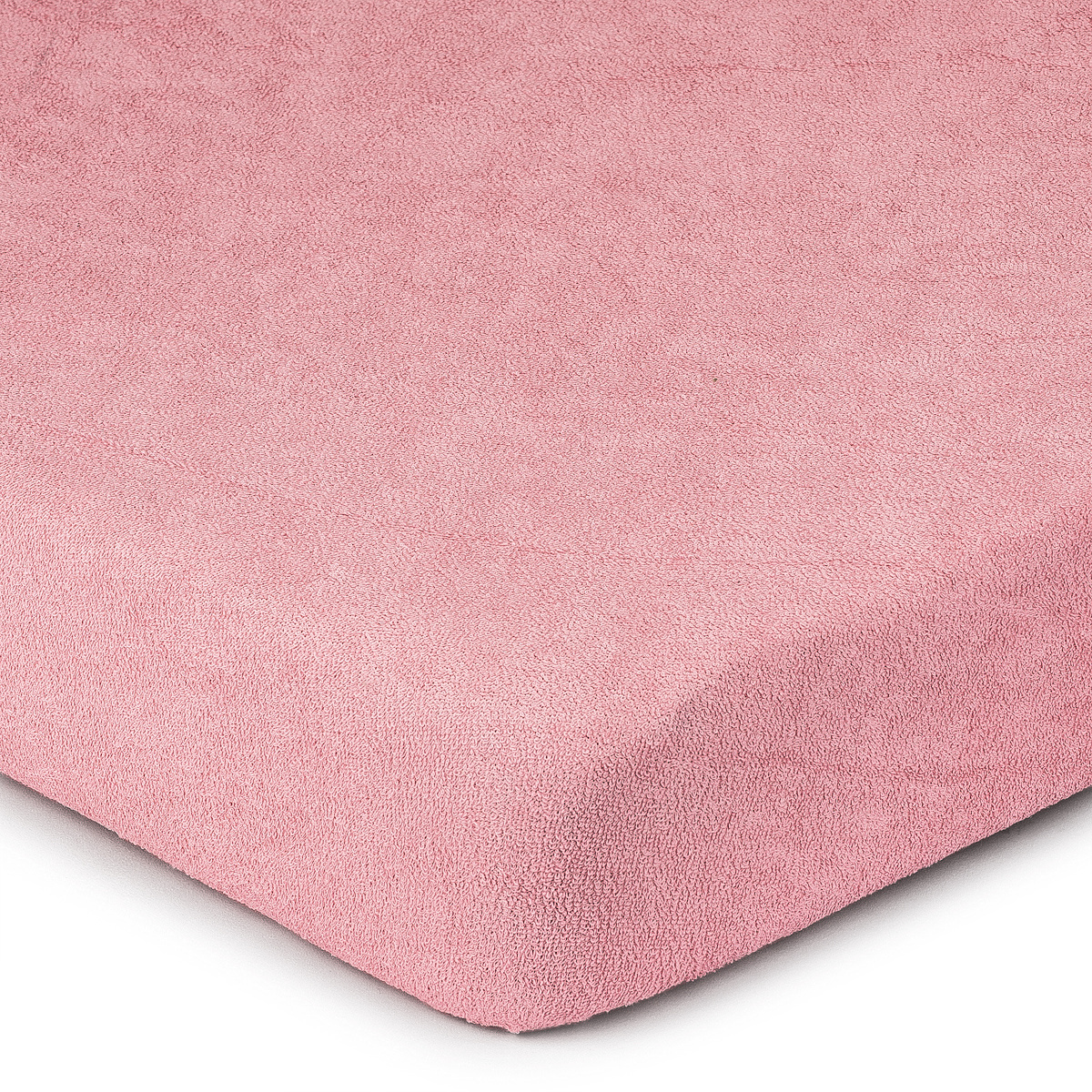 4Home Prześcieradło frotte różowy, 90 x 200 cm