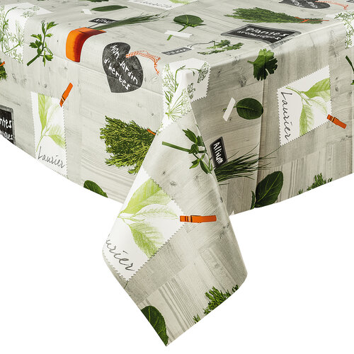 Față de masă vinil Plante, 140 x 160 cm