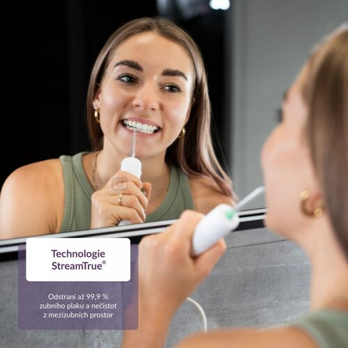 TrueLife interdentális zuhanyzó AquaFloss StationO300 Ozone