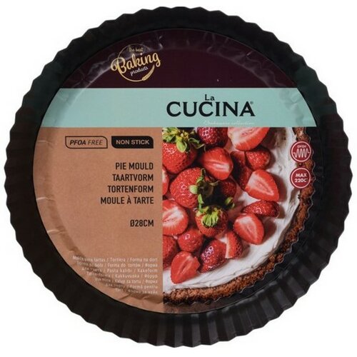 Tortownica falista Cucina śr. 28 cm