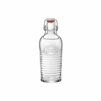 Bormioli Rocco Glasflasche mit Bügelverschluss OFFICINA, 1,2 l