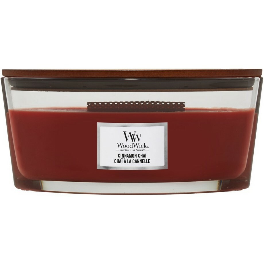 Vonná sviečka WoodWick Ship Cinnamon Chai, 453 g