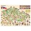 Popular Puzzle Harta Republicii Cehe, 160 piese