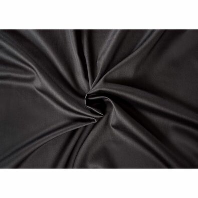 Kvalitex Saténové prostěradlo Luxury collection černá, 90 x 200 cm + 22 cm