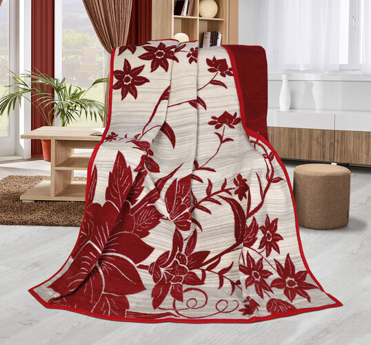Karmela plus Piros rét takaró, 150 x 200 cm