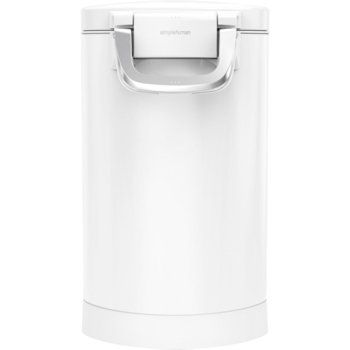 Simplehuman Kontejner na suché krmivo s pojistkou 25 l, bílá