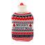 Termofor cu înveliș tricotat Merry Christmas, 2 l
