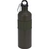 Športová hliníková fľaša s uzáverom 750 ml, army