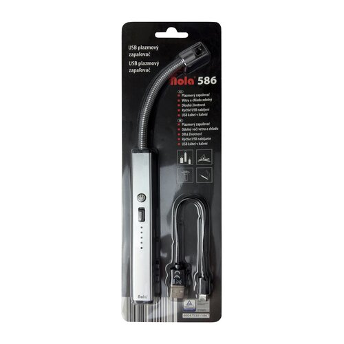 Plasma flexi vžigalnik USB Nola 586