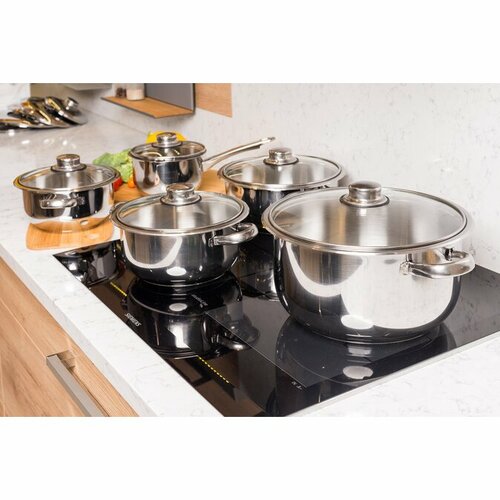 Set de oale din 10 piese 4Home Destiny, capace desticlă