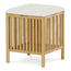 Taboret z miejscem do przechowywania B066 NAT, bambus