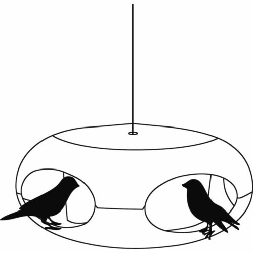Krmítko pro ptáky PI:P malinová