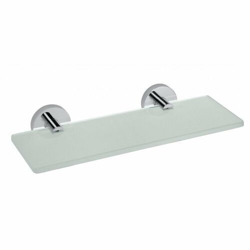 SAPHO XR601 X-Round E Glasablage 30 x 13 cm, Chrom