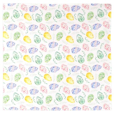 Față de masă ouă de Paște, 80 x 80 cm