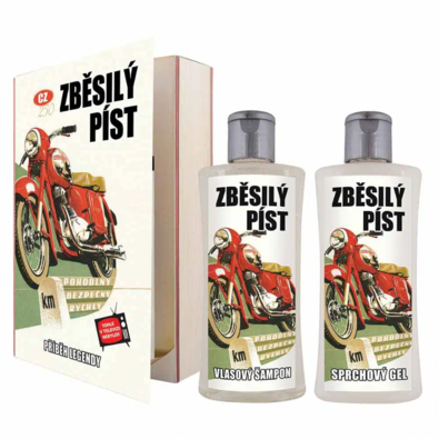 Bohemia Gifts Kozmetikai szett könyv -Motorosoknak