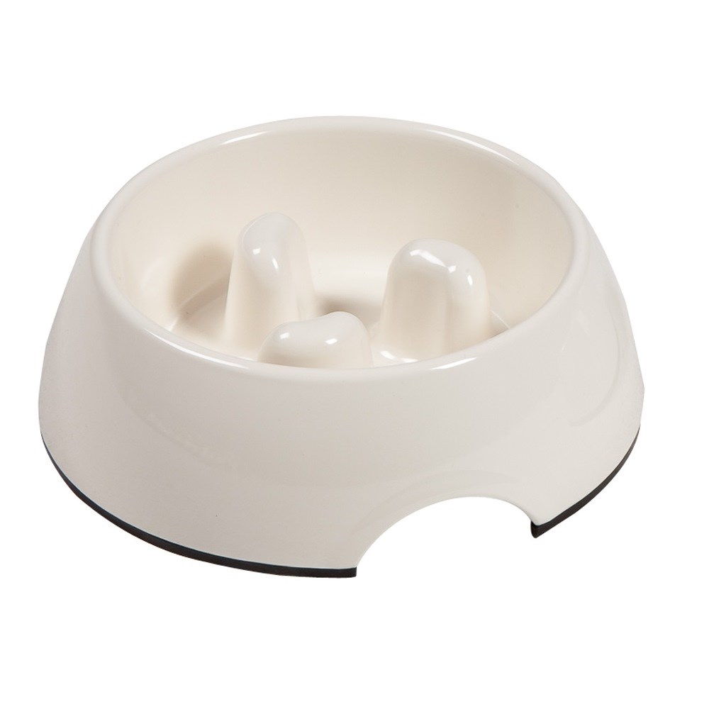 Karlie-Flamingo Miska proti hltaniu biela, 700 ml