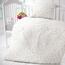 Lenjerie de pat din bumbac pentru pătuț Astra albă, 90 x 135 cm, 45 x 60 cm