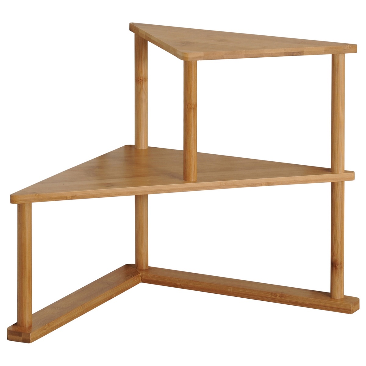 Kesper 58802 Konyhai sarokpolc bambusz, 52 x 39 x 29,5 cm akciós termékkép 1
