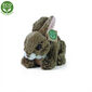 Rappa Plyšový ležící králík hnědá, 17 cm