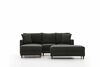 Ecksofa Eva Left Anthracite