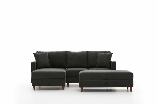 Sofa narożna Eva Left Anthracite