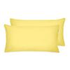 Față de pernă din Percale Tom Tailor Light Lemon -Sky blue, 40 x 80 cm