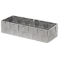 Compactor Úložný organizér do zásuvky L TEX, 30 x 12 x 7 cm, sivá