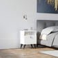 Nachttisch Barlo White